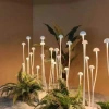 LED mushroom lawn lights, garden homestay atmosphere lights, villa garden flower bed decorative lights, outdoor waterproof ground insert lights Specification image